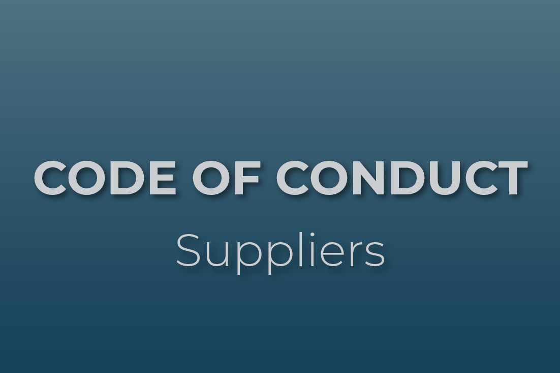 Code of conduct - Suppliers
